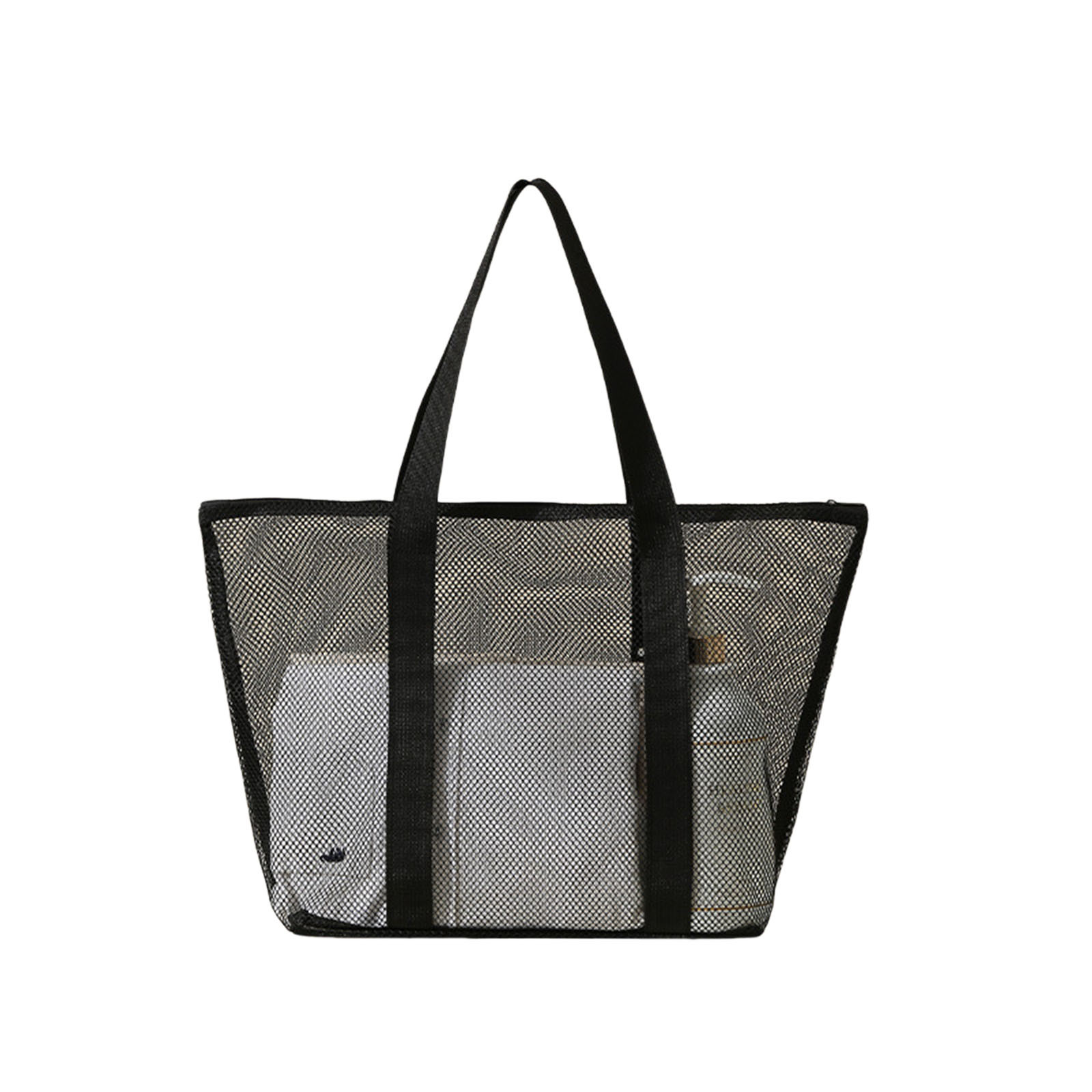 thumbnail image 2 of Bolsa de aseo de viaje Mujeres Hombres Bolsa de ducha de malla pequeña Bolsa de baño portátil para baño Gimnasio Natación, 2 of 2